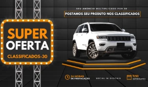Promoção Relâmpago: Anuncie Agora em 30 Classificados e Conq - Redes Sociais
