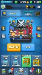 Conta Clash Royale nível 11