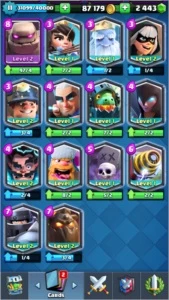 Conta Clash Royale nível 11