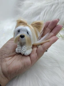 Topo de Bolo Cachorrinho - Artesanato e Personalizados