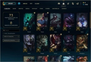 Conta prata 1 com 7 skins e 31 champs - League of Legends LOL