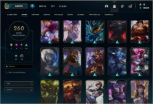 Conta Diamante 1 Legue of Legends - League of Legends LOL