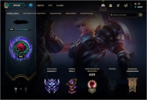 Conta Diamante 1 Legue of Legends - League of Legends LOL