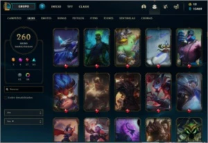 Conta Diamante 1 Legue of Legends - League of Legends LOL