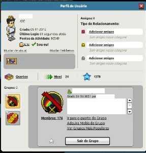 Habbo Conta 2012