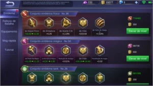 CONTA MOBILE LEGENDS ÉPICO 4