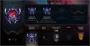 D2 FLEX D4 SOLOQ - League of Legends LOL