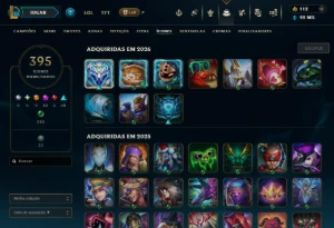 Conta Lol com repasse de toda a titularidade + 297 skins - League of Legends