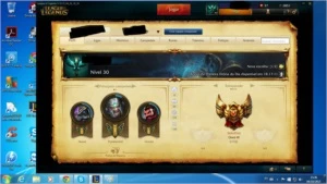 Conta LoL lv 30, 104 Campeões, 64 skins, GOLD 4 - League of Legends