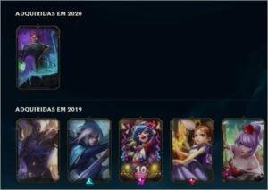 Conta acc lol league of legends gold ouro 2