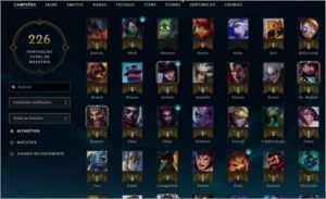 Conta Unranked League of Legends (2013) lvl 65 LOL