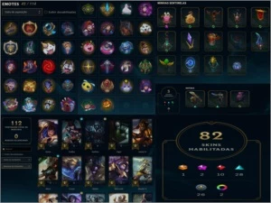 Conta League of Legends varias Skins !! LOL