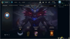 LEVEL 96 - MF VINGADORA EXOCÓSMICA + 25 SKINS + 3 CHROMAS - League of Legends LOL