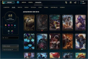 Conta Diamante unranked - League of Legends LOL