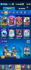 Conta Clash Royale